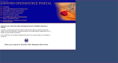 Desktop Screenshot of open.sjrwmd.com